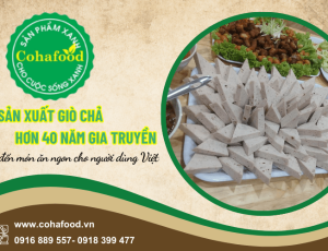 Cohafood - Tự hào mang món giò chả ngon lành đến mọi gia đình Việt