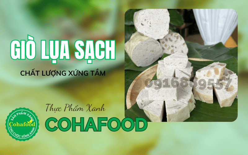 giò lụa sạch