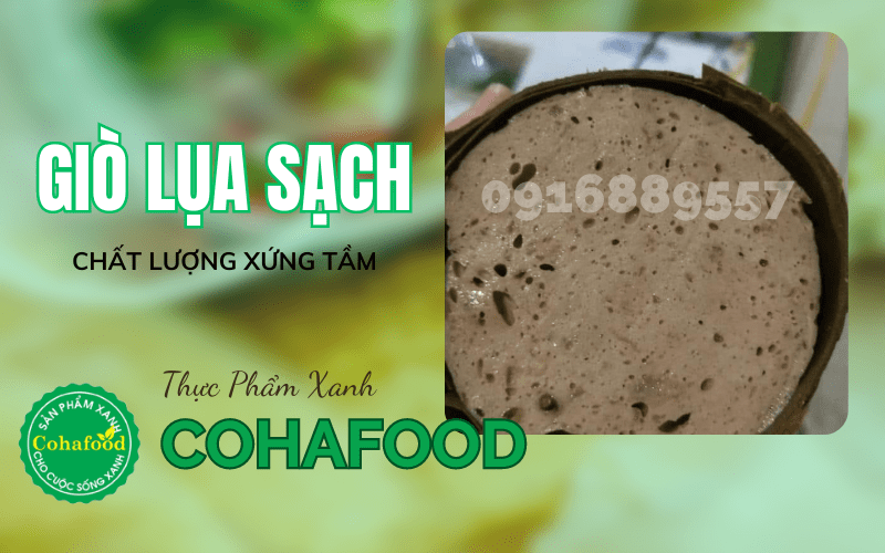 giò lụa sạch