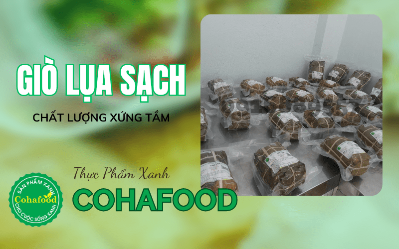 giò lụa sạch